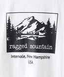 バックプリントT RAGGED MOUNTAIN ラギットマウンテン