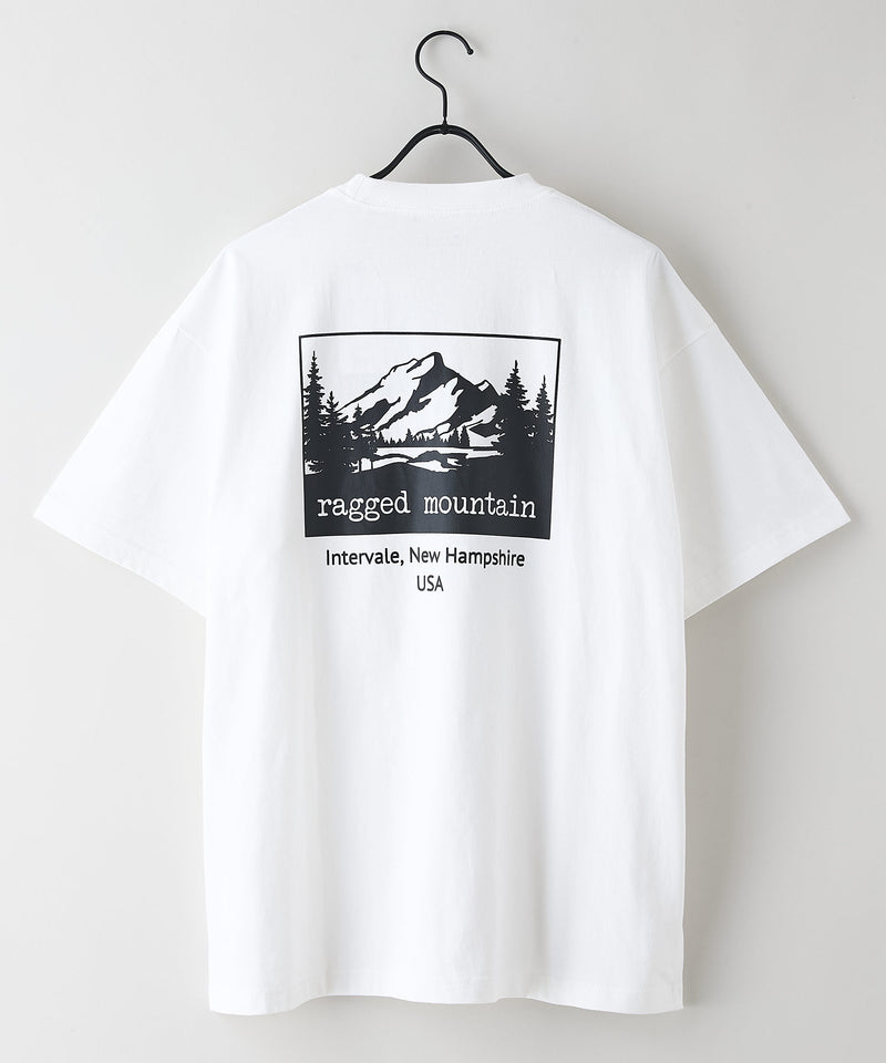 バックプリントT RAGGED MOUNTAIN ラギットマウンテン