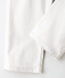 スラリー タック テーパード パンツ C-FORT POINT カジュアル オフィス 美脚効果 快適 ストレッチ