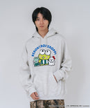 【SANRIO CHARACTERS/サンリオキャラクターズ】【人気の「サンリオキャラクターズ」デザイン！】裏起毛プルオーバーパーカー フーディ 保温 けろけろけろっぴ ぐでたま