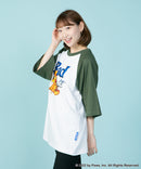 【Garfield】 ガーフィールド コラボ ラグラン Tシャツ Y2K ストリート ❘ジーンズメイト公式オンラインショップ