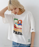 【DISCUS/ディスカス】【選べる丈感・サウスパーク】DISCUS×SOUTHPARK コラボＴシャツ 綿100% クルーネック アニメ キャラクタープリント アメカジ ストリート