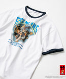 グレムリン オリジナルデザイン Tシャツ ギズモ ドロップショルダー ビッグシルエット ユニセックス ホワイトB柄 ❘ジーンズメイト公式オンラインショップ