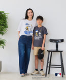 【PEANUTS×MLB】オリジナルデザイン KIDS Ｔシャツ 刺繍 130cm～160cm ユニセックス