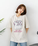【ムーミン】 【綿100%のしっかりした生地】オリジナルデザイン キャラクター刺繍Tシャツ リトルミイ ニョロニョロ 大人カジュアル ユニセックス