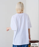 【タマ＆フレンズ～うちのタマ知りませんか？】オリジナルデザインTシャツ バイキンくん 刺繍 ドロップショルダー ユニセックス