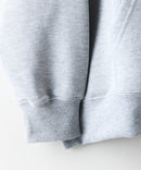 【BRKNHOME/ブロークンホーム】カレッジロゴ プリント フルジップ スウェットパーカー