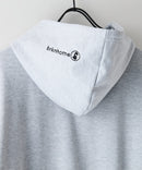 【BRKNHOME/ブロークンホーム】カレッジロゴ プリント フルジップ スウェットパーカー