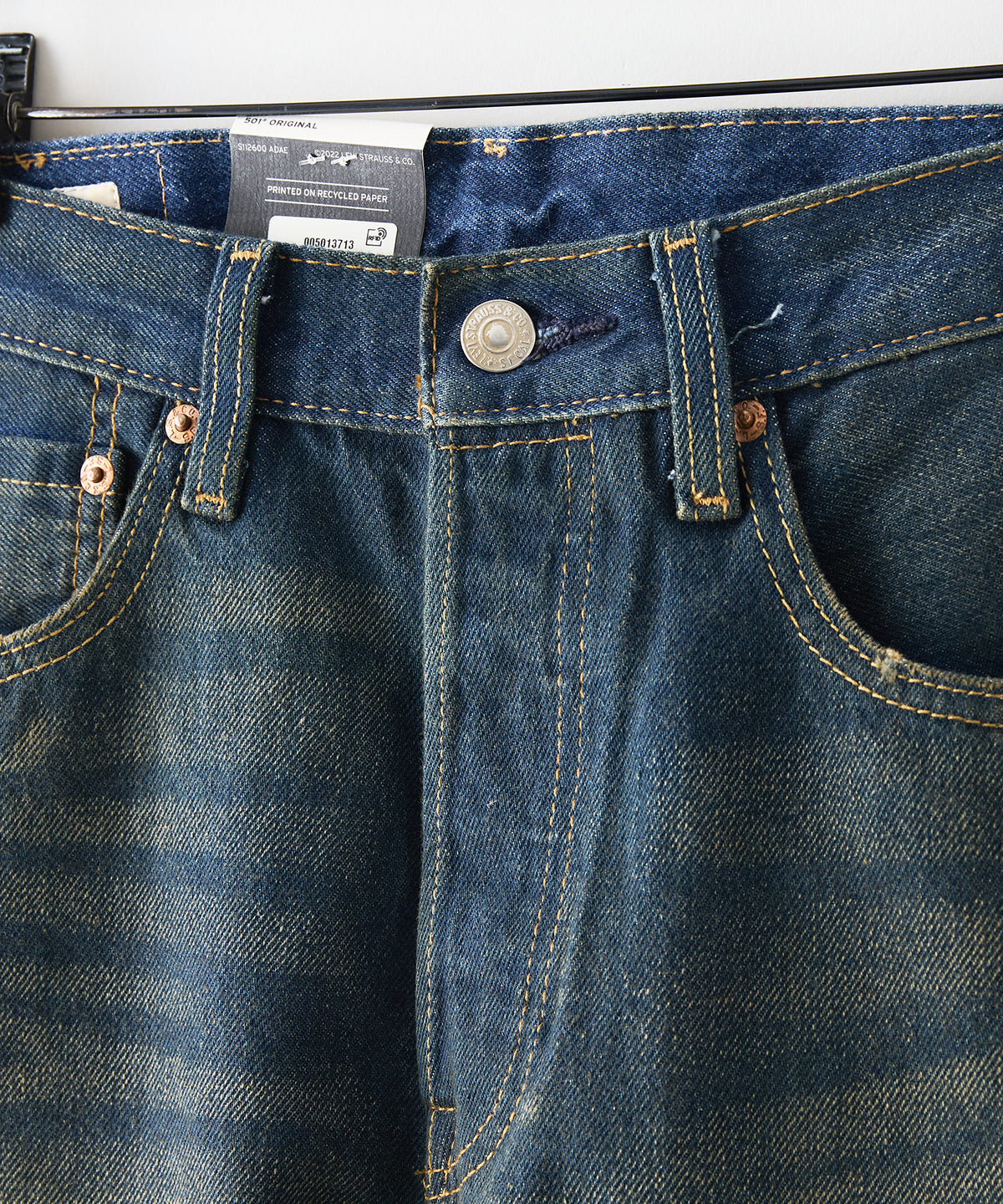 LEVI'S/リーバイス】501 オリジナルフィット アンティークウォッシュ