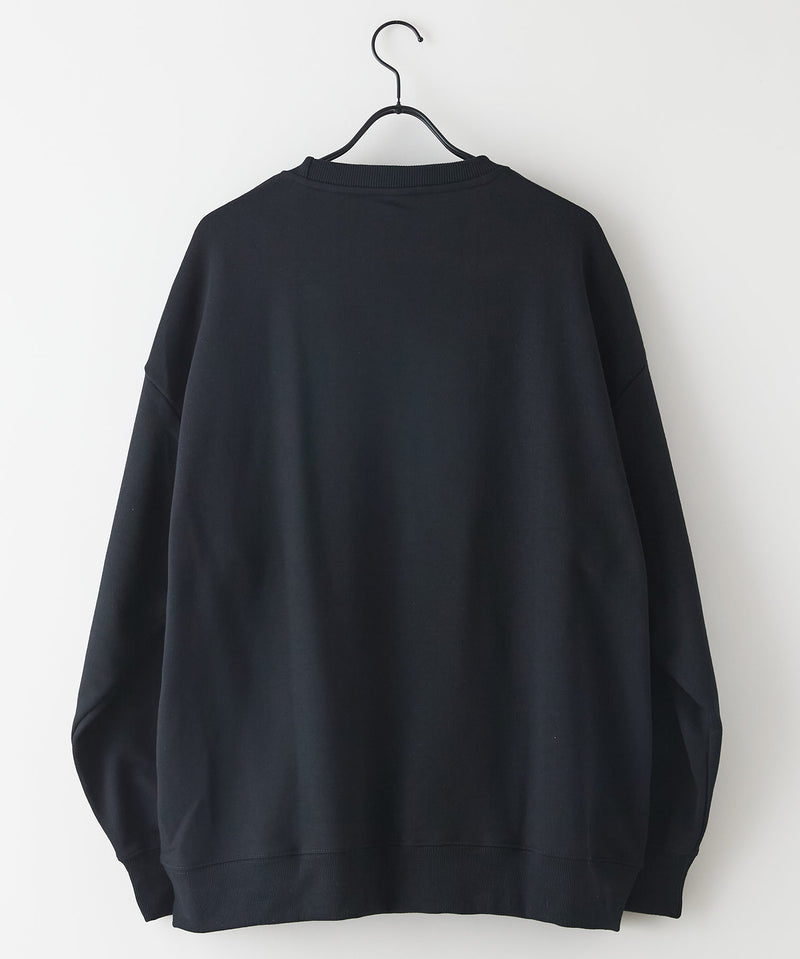 【BRKNHOME/ブロークンホーム】ブランドロゴ プリント スウェットトレーナー