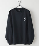 【SAVIER：サビアー】NY ロゴ刺繍 ルーズスウェット 【セットアップ可能】/NY Logo