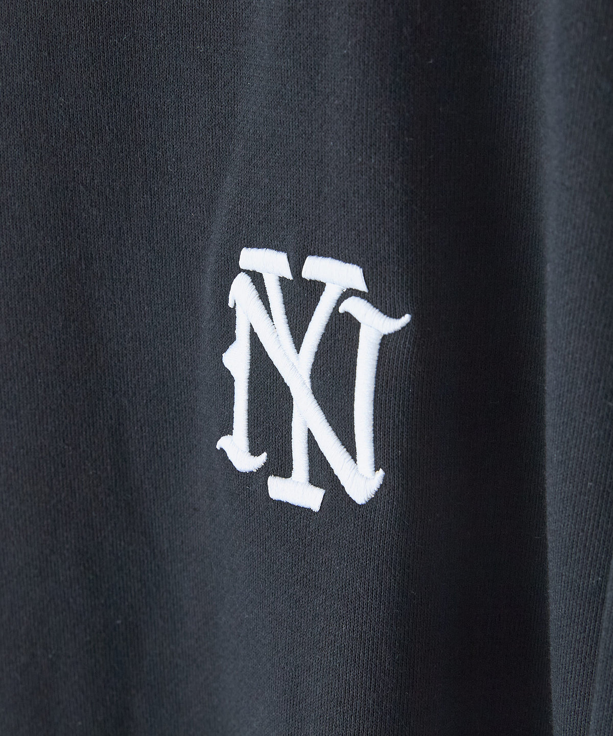 SAVIER：サビアー】NY ロゴ刺繍 ルーズスウェット 【セットアップ可能