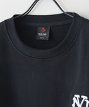 【SAVIER：サビアー】NY ロゴ刺繍 ルーズスウェット 【セットアップ可能】/NY Logo