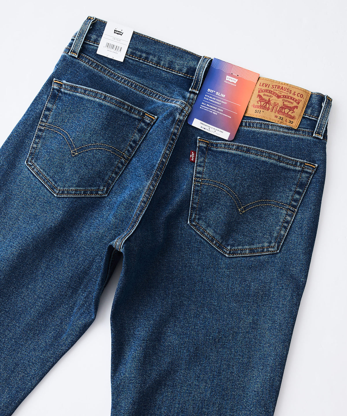 廃盤】新品】Levis 511 USA製 セルビッチ スリムストレートジーンズ SL511 スリムストレート ストレッチ LEVI'S リーバイス