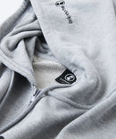 【BRKNHOME/ブロークンホーム】カレッジロゴ プリント フルジップ スウェットパーカー