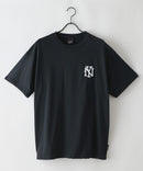 【SAVIER/サビアー】×【ZERO STAIN/ゼロステイン】コラボ NY ロゴ刺繍 半袖 Tシャツ/ NY Logo ❘ジーンズメイト公式オンラインショップ