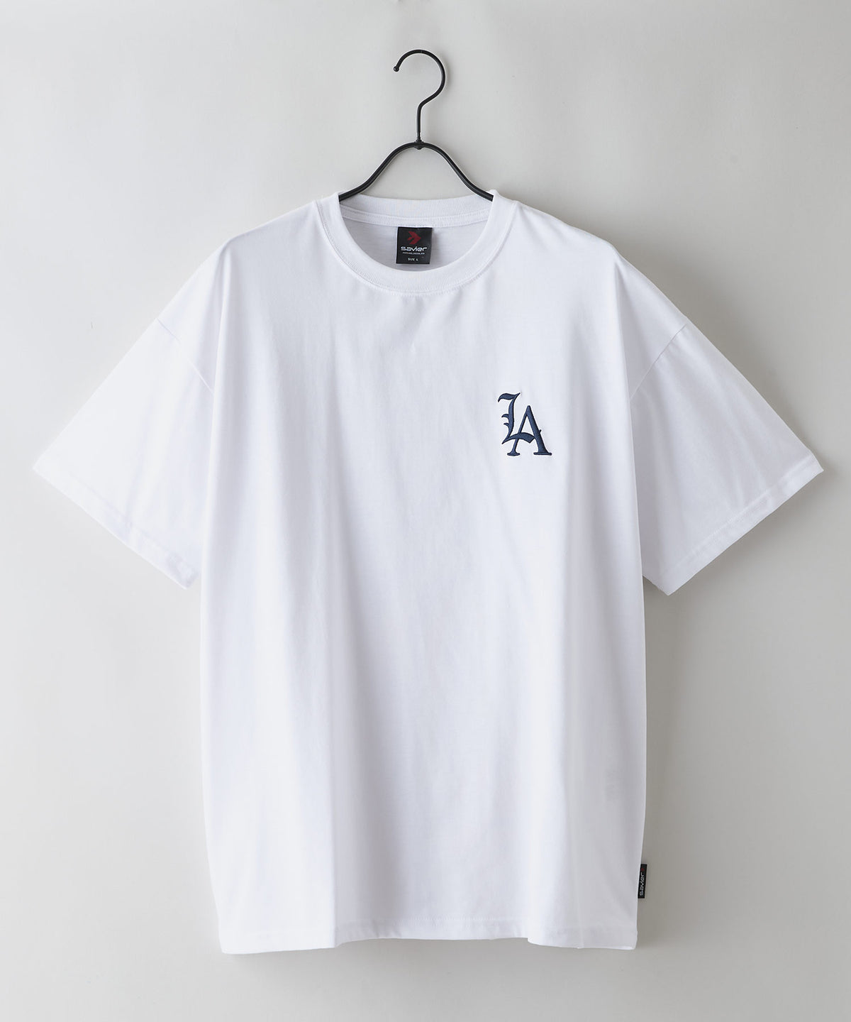 SAVIER/サビアー】×【ZERO STAIN/ゼロステイン】コラボ LA ロゴ刺繍