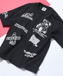 総柄 プリント オーバーサイズ Tシャツ【DESERT SPORTSWEAR:デザートスポーツウェア】