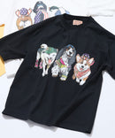 【CORISCO/コリスコ】アニマル プリント Tシャツ