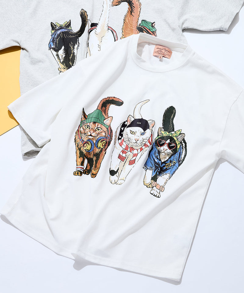 【CORISCO/コリスコ】アニマル プリント Tシャツ