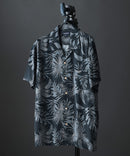 レーヨン 総柄プリント シャツ アロハ 接触冷感 レーヨン100％【BLUE STANDARD/ブルースタンダード】