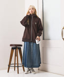 【CONVERSE/コンバース】裏シャギー フルジップ パーカー