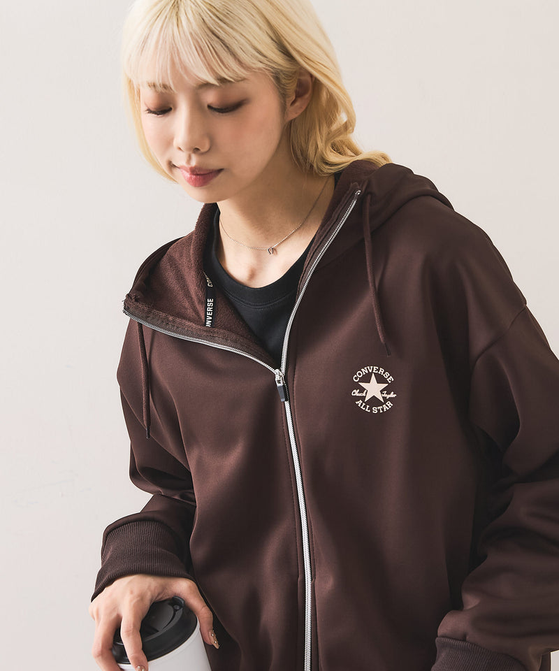 【CONVERSE/コンバース】裏シャギー フルジップ パーカー