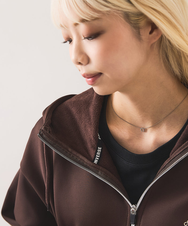 【CONVERSE/コンバース】裏シャギー フルジップ パーカー