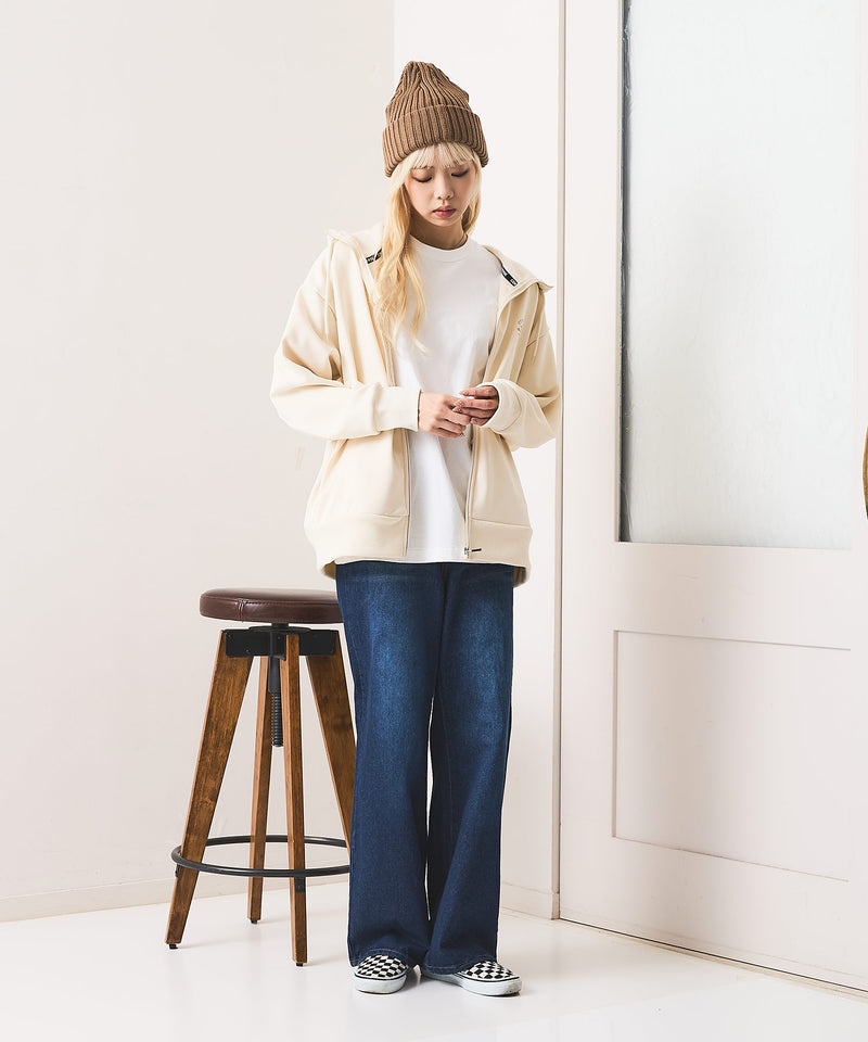 【CONVERSE/コンバース】裏シャギー フルジップ パーカー