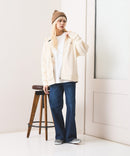 【CONVERSE/コンバース】裏シャギー フルジップ パーカー