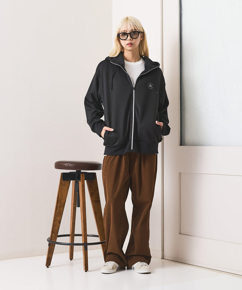 【CONVERSE/コンバース】裏シャギー フルジップ パーカー