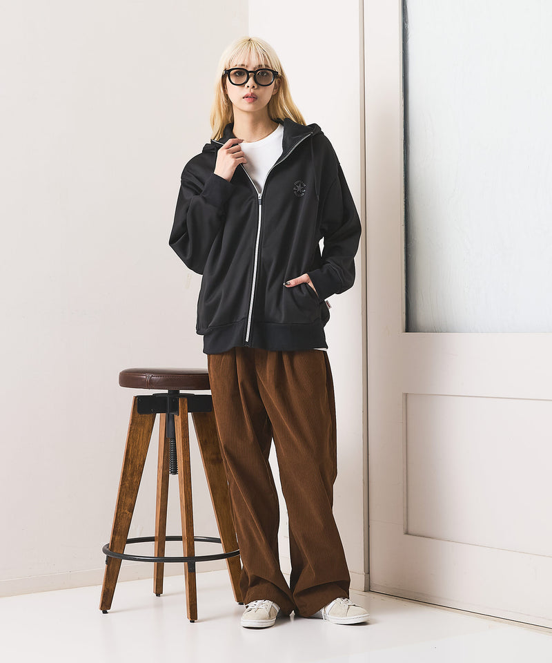 【CONVERSE/コンバース】裏シャギー フルジップ パーカー