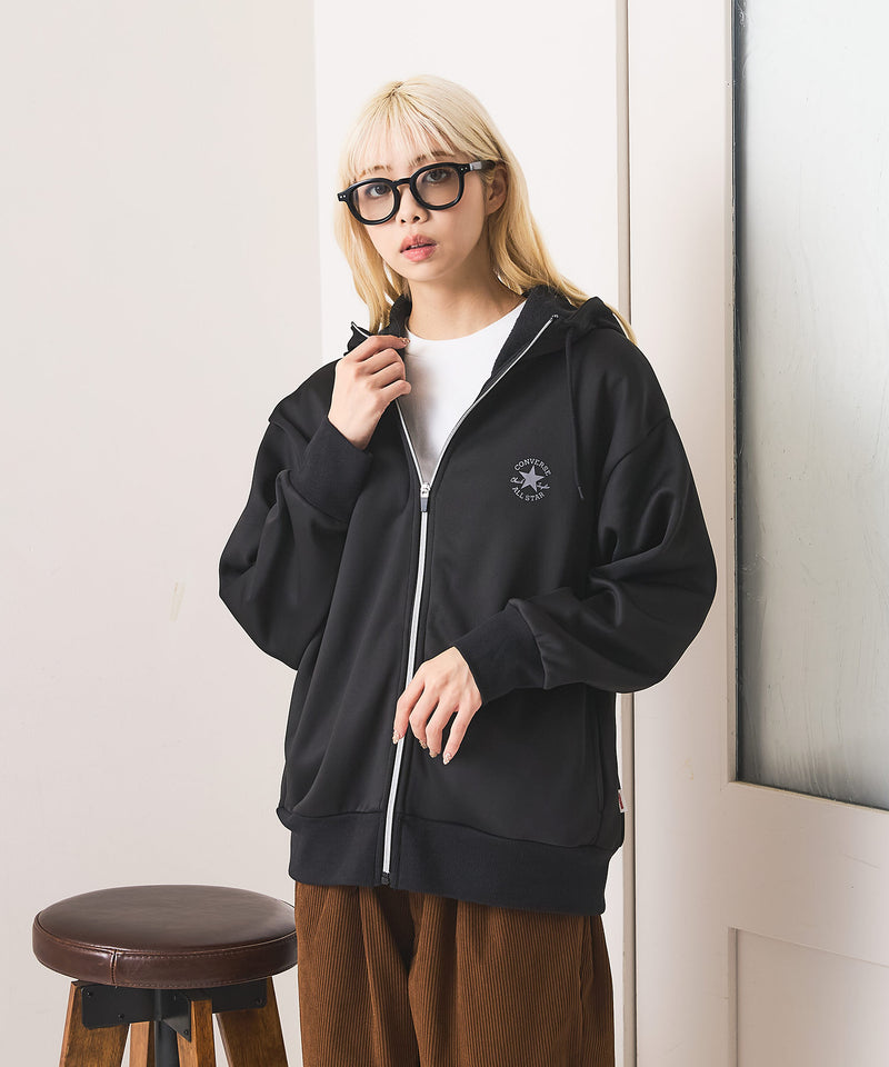 【CONVERSE/コンバース】裏シャギー フルジップ パーカー