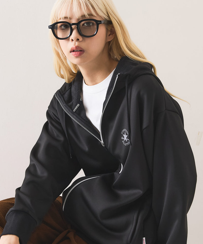 【CONVERSE/コンバース】裏シャギー フルジップ パーカー