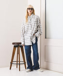 【OUTDOOR EXCHANGE/アウトドアエクスチェンジ】チェックネルシャツ