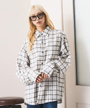 【OUTDOOR EXCHANGE/アウトドアエクスチェンジ】チェックネルシャツ