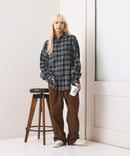 【OUTDOOR EXCHANGE/アウトドアエクスチェンジ】チェックネルシャツ