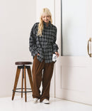 【OUTDOOR EXCHANGE/アウトドアエクスチェンジ】チェックネルシャツ