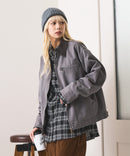 【OUTDOOR EXCHANGE/アウトドアエクスチェンジ】ダック 襟コーデュロイ ジャケット