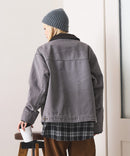 【OUTDOOR EXCHANGE/アウトドアエクスチェンジ】ダック 襟コーデュロイ ジャケット