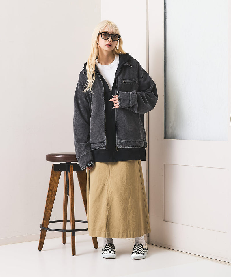 【OUTDOOR EXCHANGE/アウトドアエクスチェンジ】ダック 襟コーデュロイ ジャケット