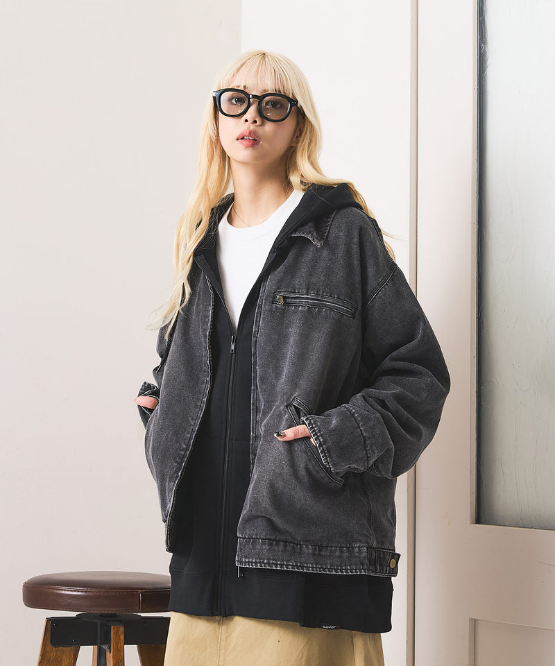 【OUTDOOR EXCHANGE/アウトドアエクスチェンジ】ダック 襟コーデュロイ ジャケット