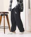 【SAVIER：サビアー】LAロゴ刺繍 スウェットパンツ【セットアップ可能】