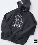 【GODZILLA/ゴジラ】ゴジラ キングギドラ オリジナルデザイン ビッグシルエット 裏起毛 プルオーバーパーカー フーディー ドロップショルダー オーバーサイズ