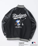 【PEANUTS×MLB】オリジナルデザイン スタジャン バーシティージャケット アワードジャケット ドジャース ヤンキース パドレス