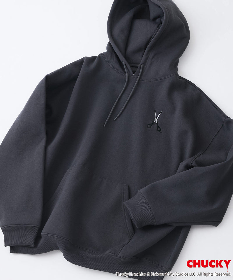 【CHUCKY/チャッキー】オリジナルデザイン 裏起毛パーカー フーディー CHUCKY チャッキー ティファニー