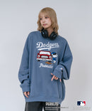 【PEANUTS/ピーナッツ】【ユニセックスデザインでリンクコーデにも◎】MLB×PEANUTS 裏起毛トレーナー 保温 キャラクター ドジャース ヤンキース パイレーツ ❘ジーンズメイト公式オンラインショップ