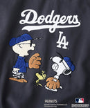 【PEANUTS×MLB】オリジナルデザイン フルジップパーカー ヤンキース ドジャース カブス キャラクター