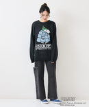 【SEQUENZ/シークエンズ】TP C/N KNIT/スヌーピー ニット クルーネック ワイドシルエット ジャガード