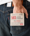 【EDWIN/エドウィン】【ストレッチ抜群、ラクしてきまる！503スマートコンフォートデニムパンツ】503 コンフォートストレート E50354 SMART STANDARD LOOSE STRAIGHT ストレッチデニム ノンストレス 程よいゆとり 体型カバー きれいめ ユニセックス ❘ジーンズメイト公式オンラインショップ